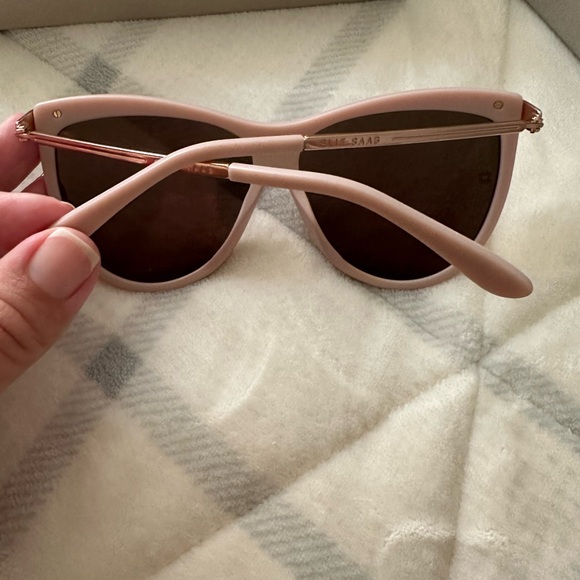 Ellie Saab Sunglasses ES 024/G/S 8KJ3A Acetate Metal Italy Made $885 - Picture 9 of 9